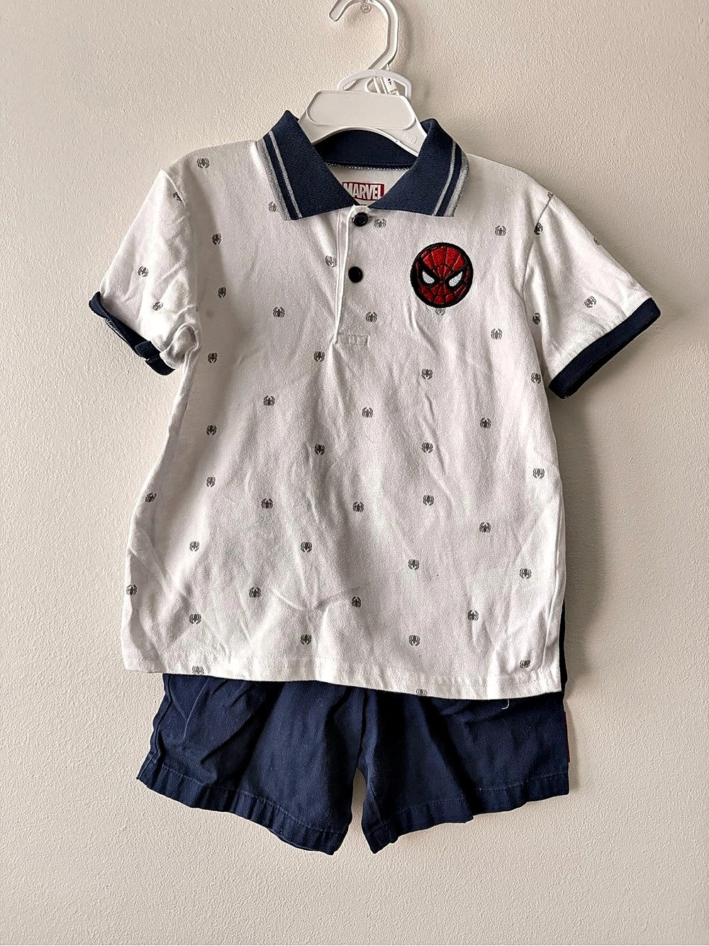 Marvel Spider-Man Boys 4T Shirt & Shorts Set
